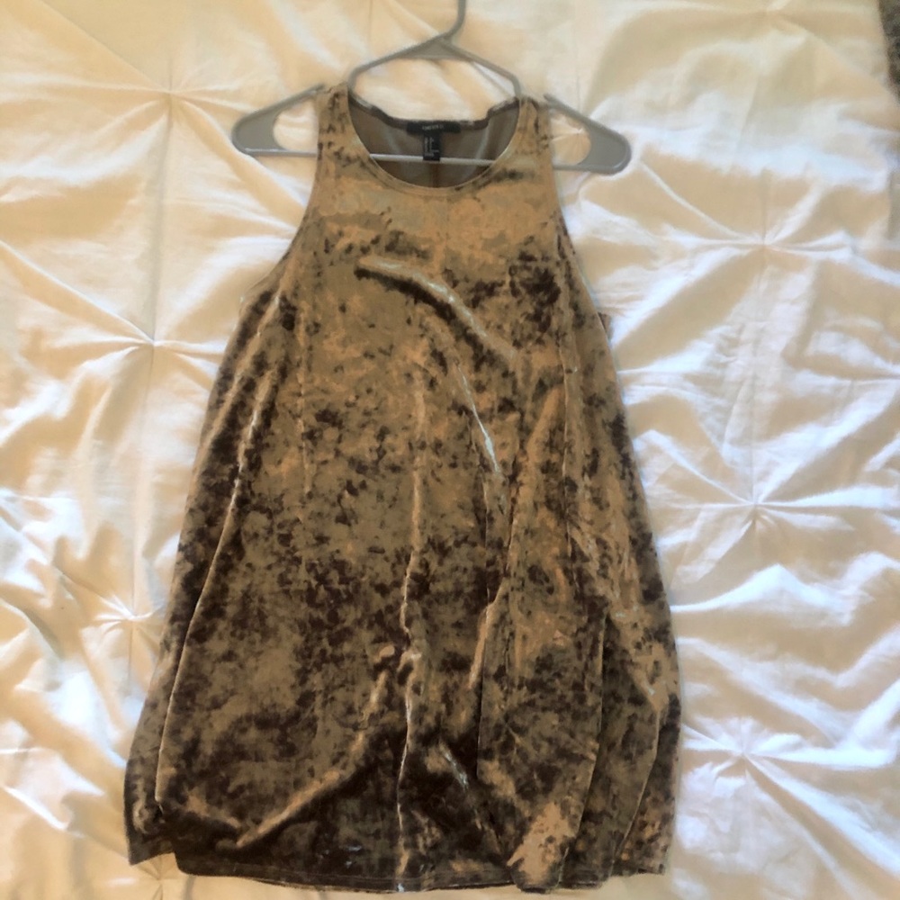 Velvet Green Dress